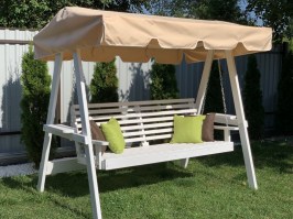 Качели садовые ЭКО 0094 (с тентом серии ПРЕМИУМ)