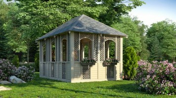 Беседка прямоугольная 0909