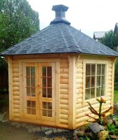 Беседка садовая деревянная 0341