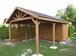 Беседка с хозблоком 1111