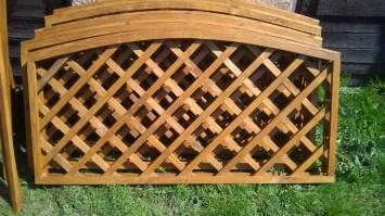 Решетка деревянная (забор решетчатый,решетка для беседки) 0020