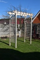 Пергола садовая из дерева 0022