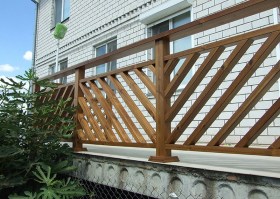 Ограждение для террас и балконов 0010