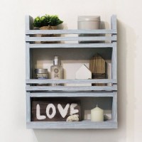 Полка для дома из дерева 0010