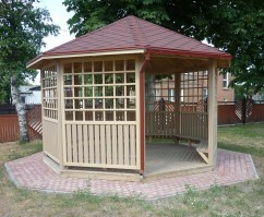 Деревянная беседка 0560