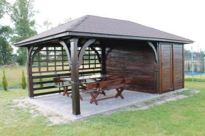 Беседка с хозблоком 1022