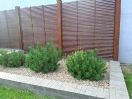 Забор деревянный 0036