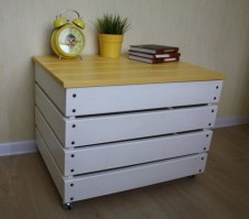 Ящик на колесиках для дома 0017