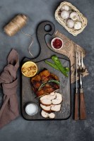 Разделочная доска для кухни (дуб) 0020