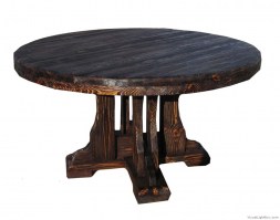 Стол из дерева круглый 0016