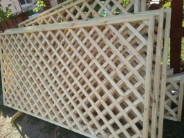 Решетка ( пергола, шпалера ) деревянная изготовим по Вашим размерам в Минске 0030