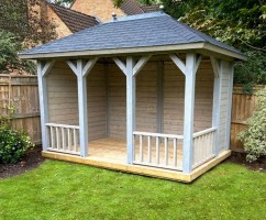 Беседка садовая из дерева 1134