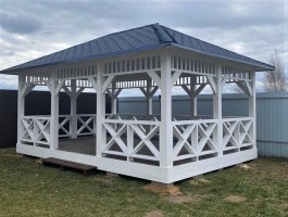 Беседка прямоугольная 0850