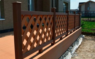 Ограждение для террас и балконов 0065