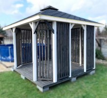 Беседка садовая из дерева 0534