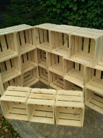 Ящик для хранения из дерева 0008