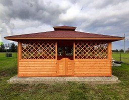 Беседка деревянная 0620