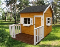 Детский деревянный домик 0085