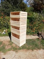 Деревянная этажерка 0016