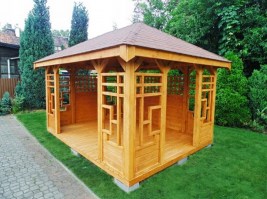 Беседка из дерева 0441