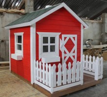 Игровой домик для детей (имитация бруса) 0135