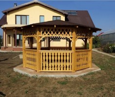 Беседка садовая из дерева 0581
