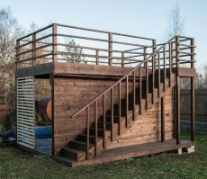 Беседка (2 этажа) 0792