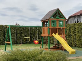 Детская игровая площадка из дерева 0143