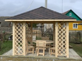 Беседка садовая в Минске 1141
