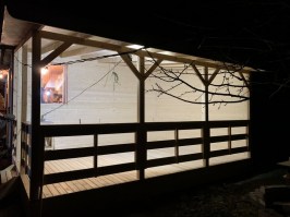 Беседка - терраса (веранда) из дерева 0711