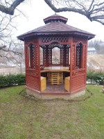 Деревянная беседка 0946