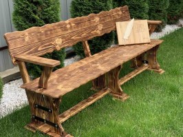 Скамейка деревянная 0020