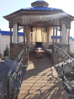 Беседка садовая деревянная 0953