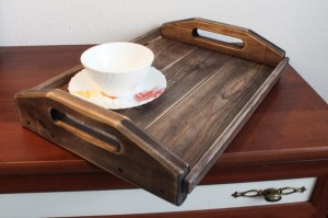 Поднос деревянный 0009