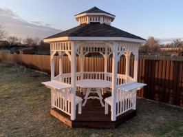 Деревянная беседка 1140