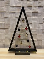 Елка-рамка из дерева декоративная 0039