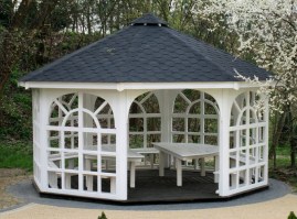 Деревянная беседка 0892