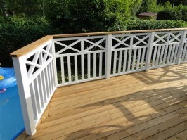 Ограждение для террас и балконов 0024