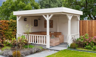 Беседка деревянная 0886