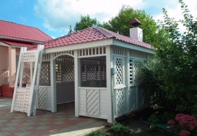 Беседка квадратная 0626