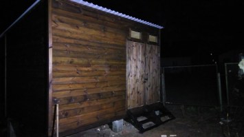 Хозблок деревянный, сарай,  домик дачный, дровник 0051