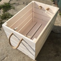 Ящик для хранения из дерева 0002