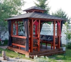 Беседка квадратная 0344