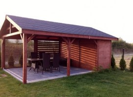 Беседка с хозблоком 1067