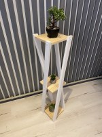 Полка напольная из дерева 0058