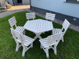 Комплект садовой мебели из дерева 0050