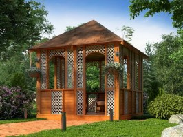 Беседка квадратная 0800