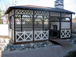 Беседка для дачи 0837