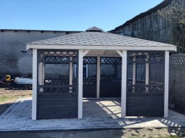 Беседка садовая из дерева 0351