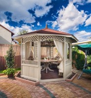 Деревянная беседка 0962